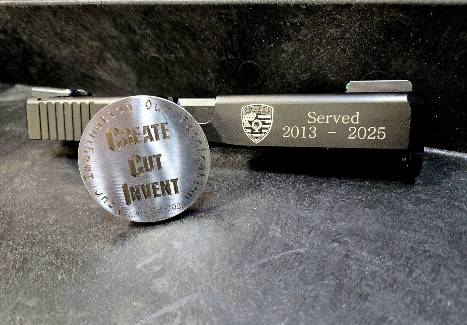 Gun Slide Engraving Gun Slide Engraving