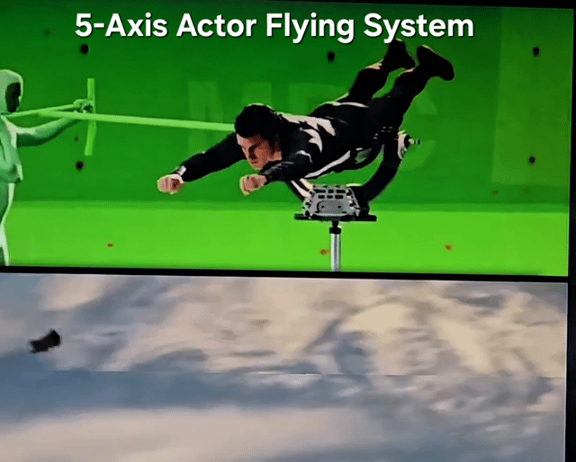 Movie Industry Special Effects - Stunt Rigging - Props
